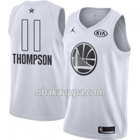 Golden State Warriors Klay Thompson 11 2018 Kaikki tähti Jordan Brand Valkoinen Pelipaidat Swingman - Miesten